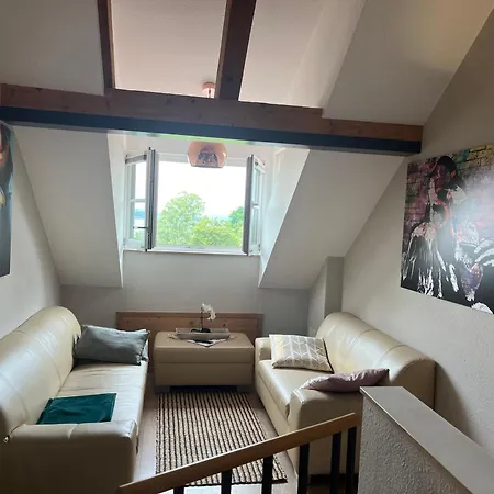 Seeblick - Chice Maisonette Ueber Den Daechern Von شقة *