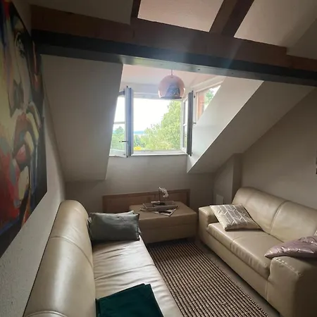 Apartament Seeblick - Chice Maisonette Ueber Den Daechern Von Meersburg